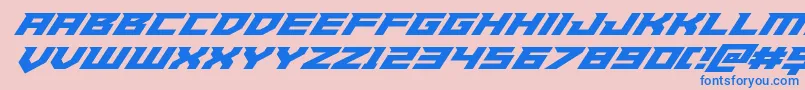fuente Paladinssuperital – Fuentes Azules Sobre Fondo Rosa