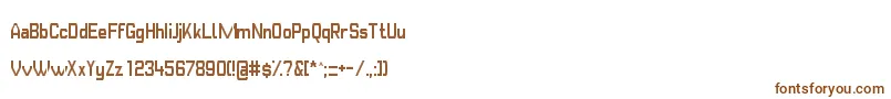 GvbBusPid13x8 Font – Brown Fonts