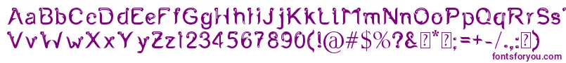 More about Fernanta Font Fernanta Font – Purple Fonts on White Background