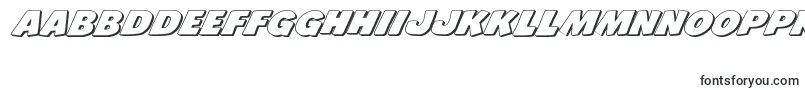 Шрифт Jcandlestick3Dexpand – малагасийские шрифты
