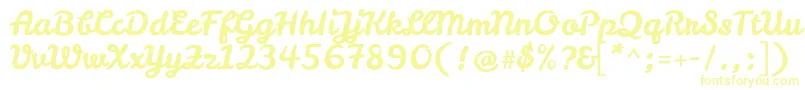 LeckerlioneRegular Font – Yellow Fonts