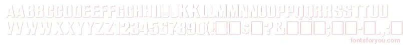 WhataReliefRegular Font – Pink Fonts on White Background