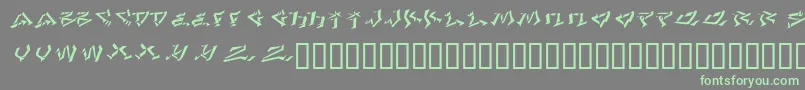 More about LhfDefArtistConvex Font LhfDefArtistConvex Font – Green Fonts on Gray Background