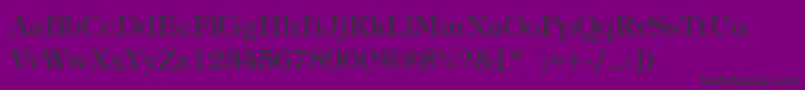 More about TiffanyThin Font TiffanyThin Font – Black Fonts on Purple Background