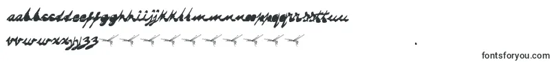 Dragonflysaji-Schriftart – Schriftarten, die mit D beginnen