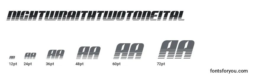 Nightwraithtwotoneital Font Sizes