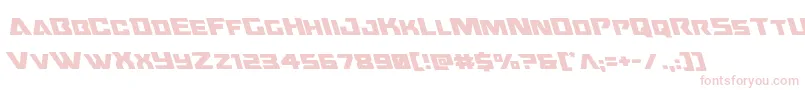 Oceanicdriftleft Font – Pink Fonts on White Background