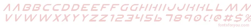 PlanetNItalic-Schriftart – Rosa Schriften