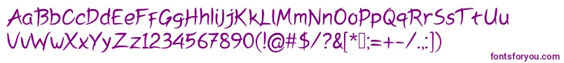 Peyoriregular Font – Purple Fonts