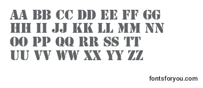 StencilLt Font