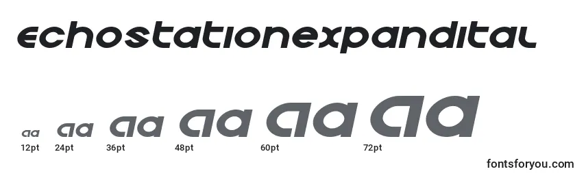 Echostationexpandital Font Sizes