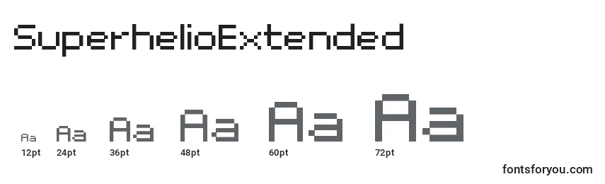 SuperhelioExtended Font Sizes