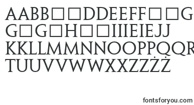 PenumbraSerifWeb font – maltese Fonts