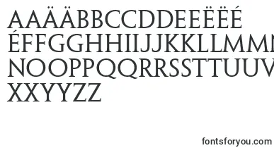 PenumbraSerifWeb font – macedonian Fonts
