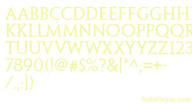 PenumbraSerifWeb font – Yellow Fonts