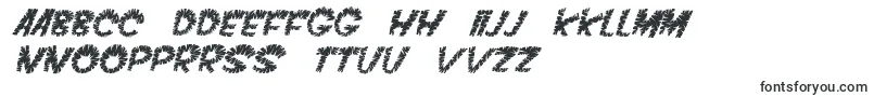 VtcScreamitloudslicedItalic-Schriftart – esperanto Schriften