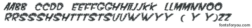 VtcScreamitloudslicedItalic-Schriftart – haussa Schriften