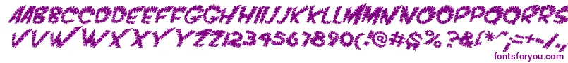 VtcScreamitloudslicedItalic Font – Purple Fonts