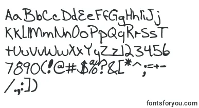 EnigmaScrawlBrk font – beautiful Fonts
