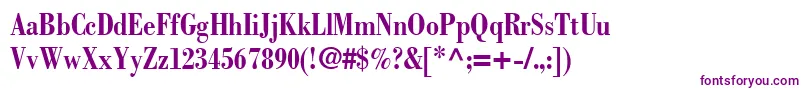 BodoniCondensedSsiBoldCondensed Font – Purple Fonts