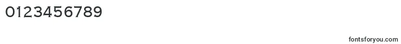 Copperplatetmedcon Font – Fonts for Numbers and Digits