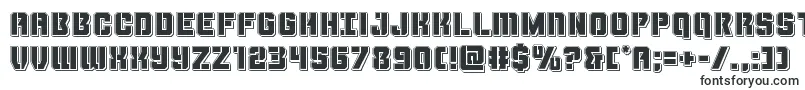 Thundertrooperpunch-fontti – Fontit Microsoft Officelle