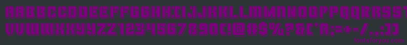 Lisätietoja Thundertrooperpunch-fontista Thundertrooperpunch-fontti – violetit fontit mustalla taustalla