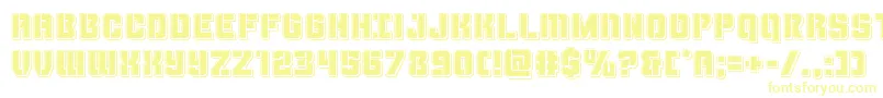 Thundertrooperpunch Font – Yellow Fonts