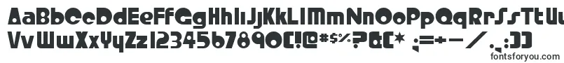 Шрифт CrystalRadioKit – объёмные шрифты