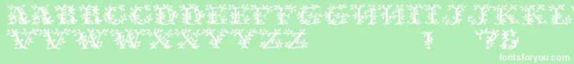 More about Tenderleaf Font Tenderleaf Font – White Fonts on Green Background