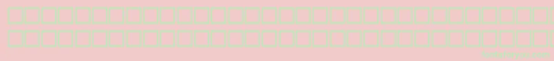 ValkenRegular Font – Green Fonts on Pink Background