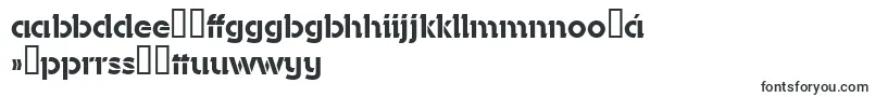 Czcionka DurangoStencilMediumRegular – czcionki joruba