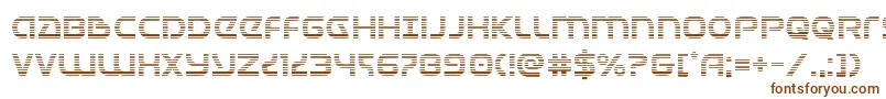 Universaljackgrad Font – Brown Fonts on White Background