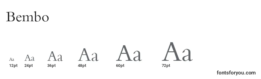 Bembo italic