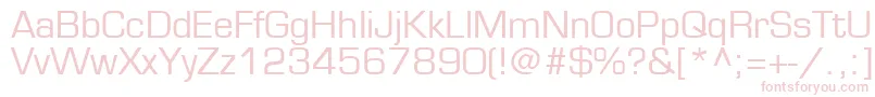 EuroUkrainian Font – Pink Fonts on White Background