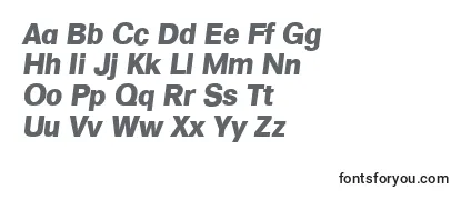 FormulaserialXboldItalic Font