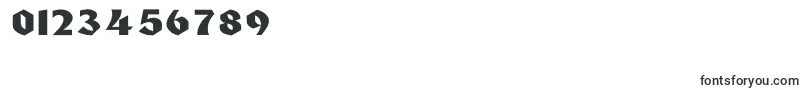 HeidelbergNormalEx-Schriftart – Schriften für Zahlen und Nummern