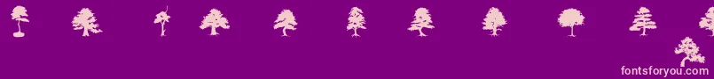 More about SubiktoTreeBeta Font SubiktoTreeBeta Font – Pink Fonts on Purple Background
