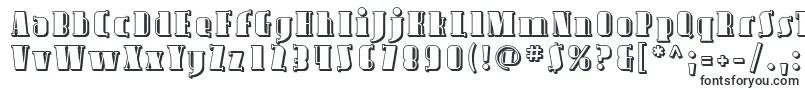 AvondaleShaded-fontti – Alkavat A:lla olevat fontit