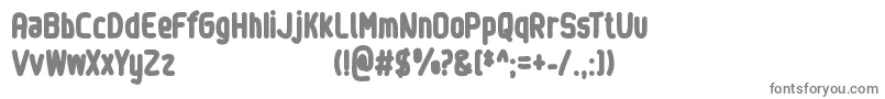 Шрифт SinewyPersonalUseOnly – серые шрифты