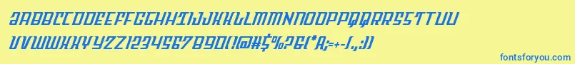 Подробнее о шрифте Skycabcond Шрифт Skycabcond – синие шрифты на жёлтом фоне