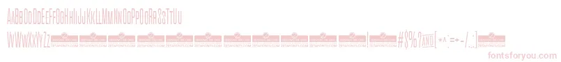 En savoir plus sur la police CinematograficaExtralightTrial Police CinematograficaExtralightTrial – polices roses sur fond blanc