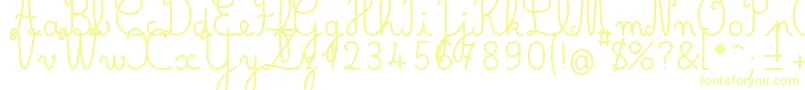 Belleallurecmgras Font – Yellow Fonts