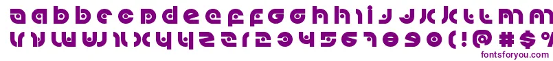 Kovacsspottitle Font – Purple Fonts on White Background