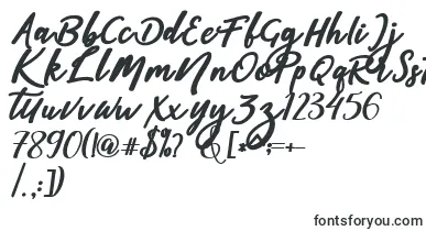 Sophia font – drawn Fonts