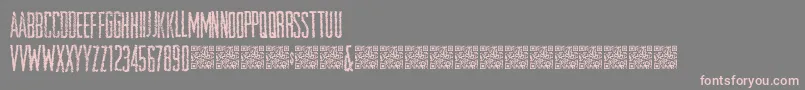 Openstore Font – Pink Fonts on Gray Background