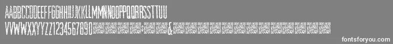 Openstore Font – White Fonts on Gray Background