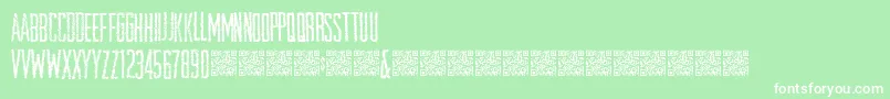Openstore Font – White Fonts on Green Background