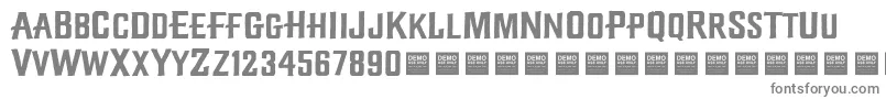 DiamondCreekDemo Font – Gray Fonts on White Background