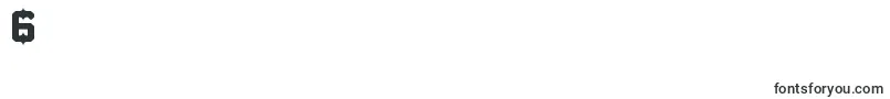 フォントDrakoHeart – フォント数字6